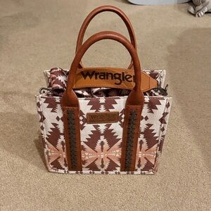 Wrangler Tan and Cream Purse
